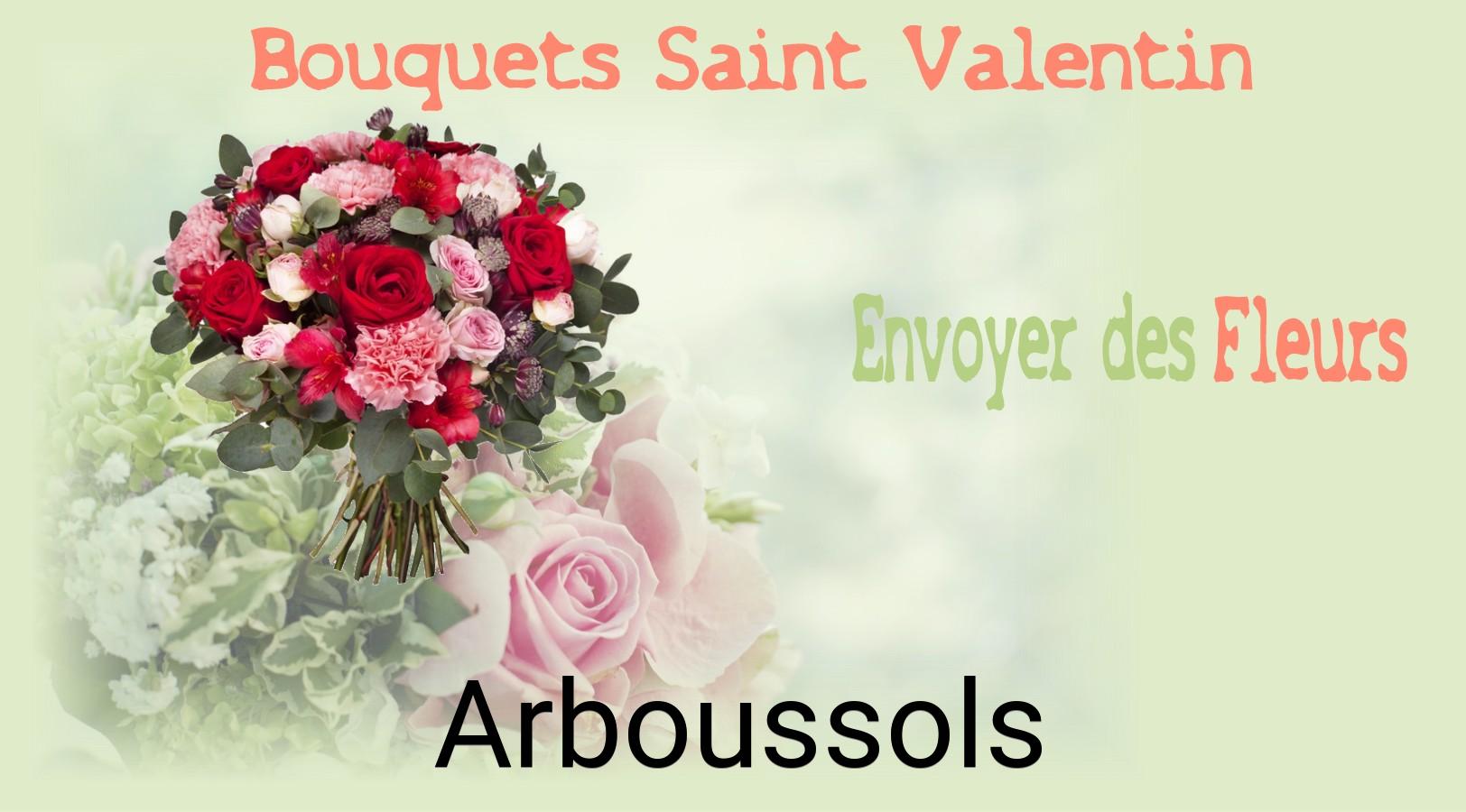 Roses de Saint-Valentin livrées à Arboussols